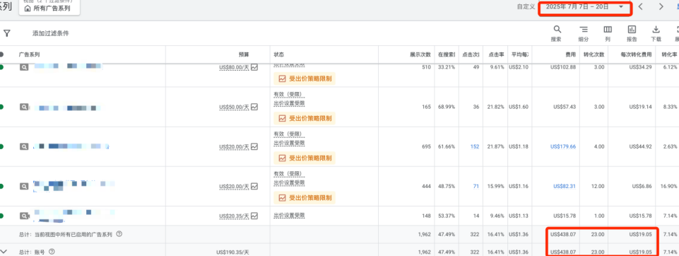 空压机案例数据截图